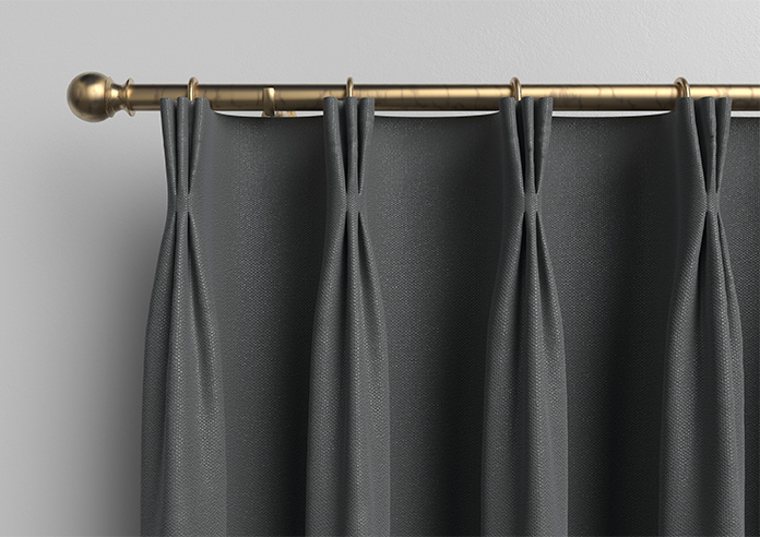 Sydney, Charcoal - Made to Measure Curtains - Image 11